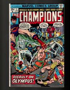 The Champions #1,2,3 (1975)