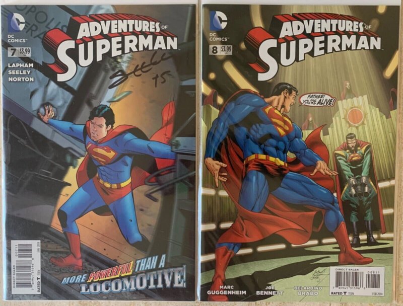 ADVENTURES OF SUPERMAN 1-17, SUPERMAN UNCHAINED 1-9 + VARIANTS | 31 TOTAL