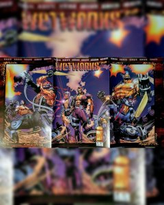 Wetworks #1 VF (Image 1994) 1st Issue! Whilce Portacio Gatefold Cover + WildCATS