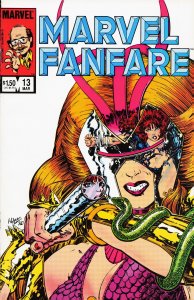 Marvel Fanfare #13 (1984) Black Widow