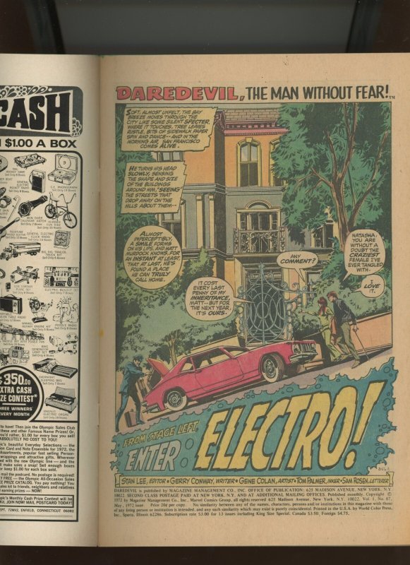 (1972) Daredevil #87: BRONZE AGE! WE COMBINE SHIPPING! (3.5/4.0)