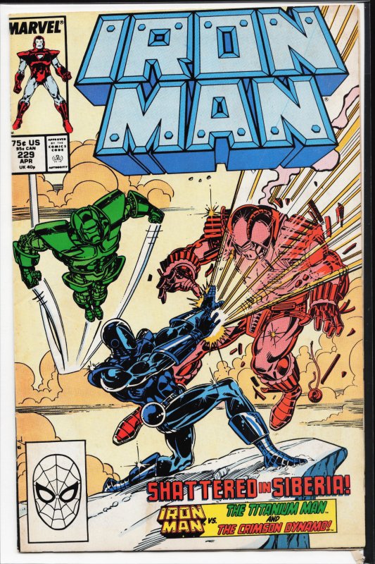 Iron Man #229 (1988) Iron Man