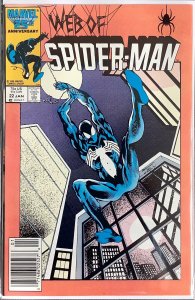 Web of Spider-Man #22 Newsstand Edition (1987, Marvel) NM