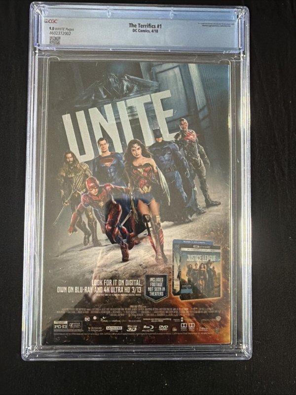 The Terrifics #1 CGC 9.0