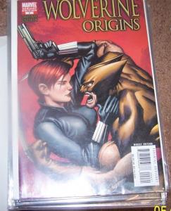 Wolverine: Origins comic # 9 (Feb 2007, Marvel) rare variant cover -black widow