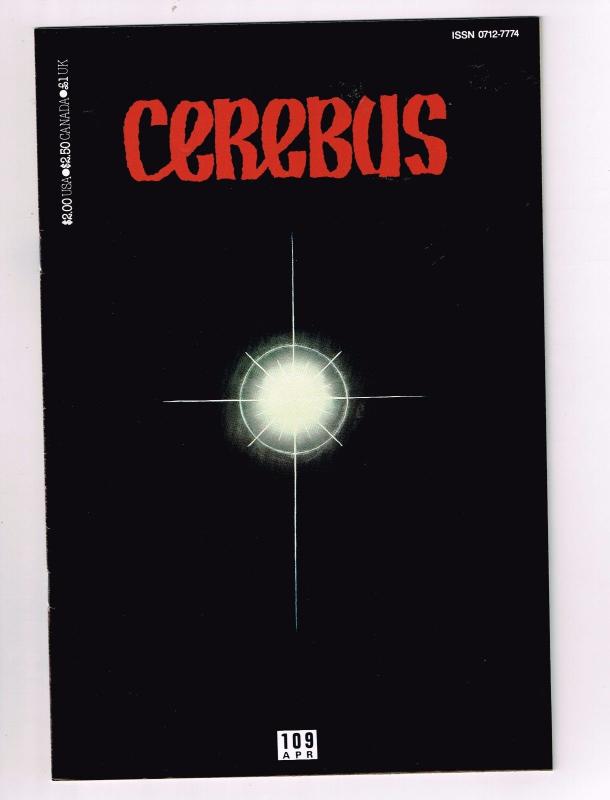 Cerebus The Aardvark #109 NM Aardvark-Vanaheim Comic Book Dave Sim 1st Print S10