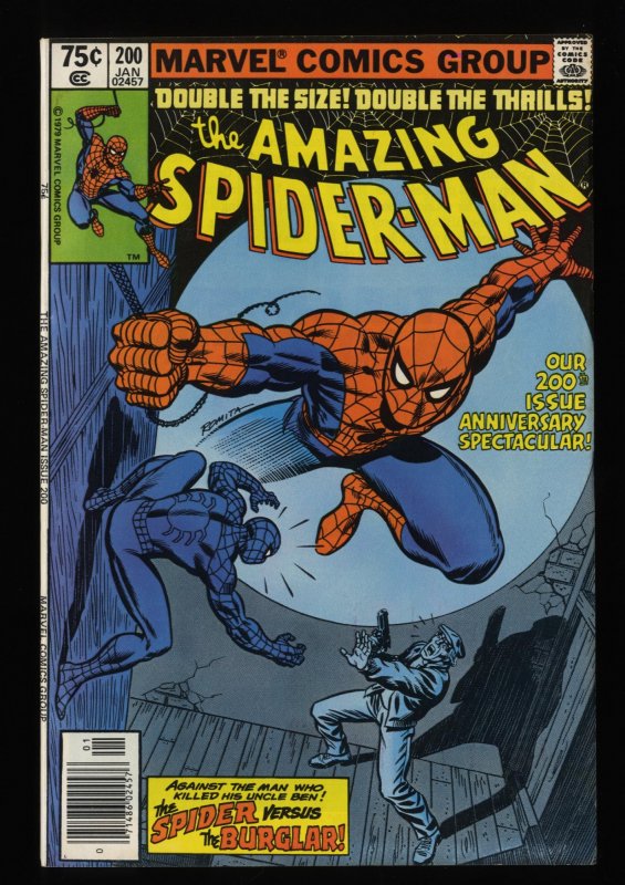 Amazing Spider-Man #200 VF 8.0 White Pages