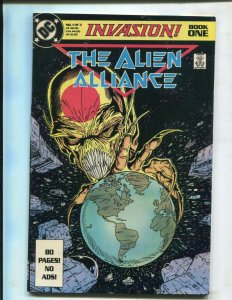 INVASION #1 (9.0) MACFARLANE ART!! 1988