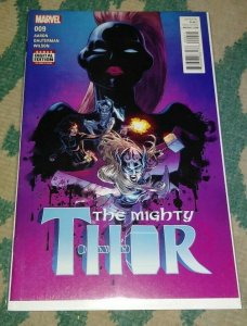 mighty thor # 9 2016 marvel dautterman variant  JANE FOSTER shield  roxxon oil 