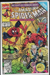 The Amazing Spider-Man #343 (1991) Spider-Man [Key Issue]
