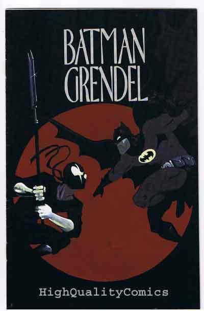 BATMAN GRENDEL ashcan, FN+, Matt Wagner, Red Foil, 1993