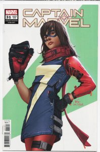 Captain Marvel #31 Lee Cover (2021) Captain Marvel