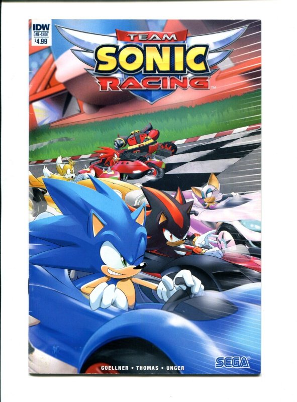 Sonic the Hedgehog #0 - Adam Bryce Thomas Art / Rare (6.0/6.5) 2018