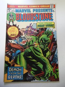 Marvel Presents: Bloodstone #1 FN+ Condition