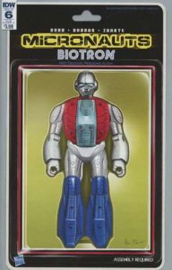 Micronauts (IDW) #6C VG ; IDW | low grade comic Sub Cover C Biotron