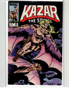 Ka-Zar the Savage #28 (1983) Ka-Zar