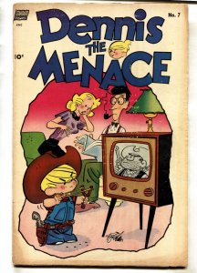 Dennis the Menace #7--1954--Standard--Hank Ketcham art--comic book