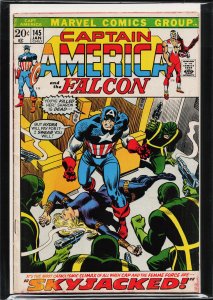 Captain America #145 (1972) Captain America and the Falcon