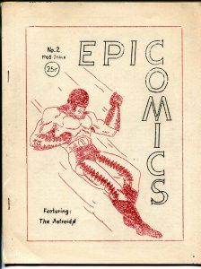 Epic Comics #2 1965-Bartel-original super hero comic-comic info1954 Atlas-FN-