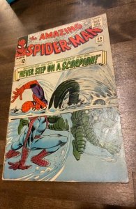 The Amazing Spider-Man #29 (1965)never step on a scorpion see description