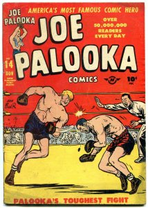 JOE PALOOKA #14 1947-HARVEY COMICS-BOXING-FLYIN' FOOL FN-