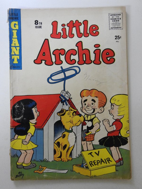 Little Archie #8 (1958) House Broken! Good+ Condition!