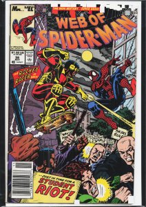Web of Spider-Man #56 (1989) Spider-Man
