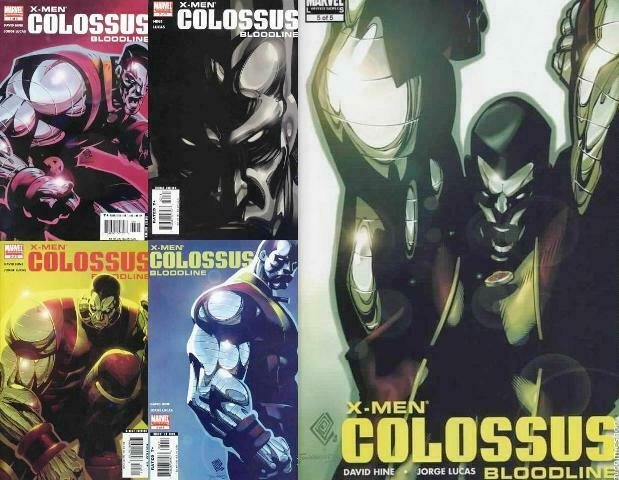 X MEN COLOSSUS BLOODLINE (2005) 1-5  complete story!