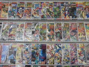 Huge Lot 140+ Comics W/Spider-Man, Tarzan, Weapon X+ Avg Fine/VF Condition!