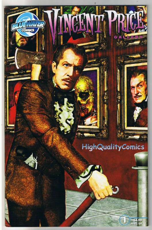 VINCENT PRICE GALLERY #1, NM, Horror, Robinson, 2009, more VP in store