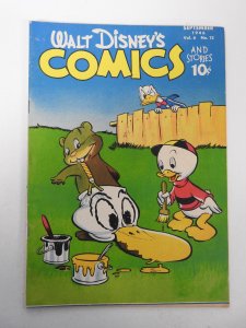 Walt Disney's Comics and Stories #72 (1946) FN+ Condition!
