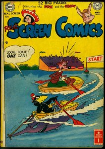 REAL SCREEN COMICS #36 1951-FOX AND CROW FLIPPITY- FLOP VG