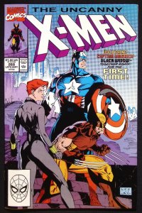 Uncanny X-Men #268 Wolverine Black Widow Captain America Team Up!