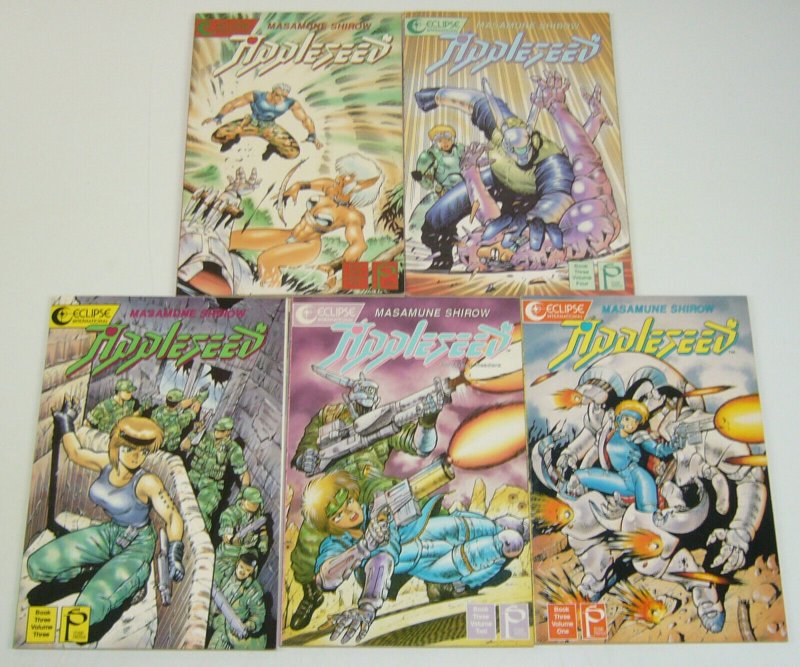 Appleseed Book Three #1-5 VF/NM complete MASAMUNE SHIROW studio proteus III