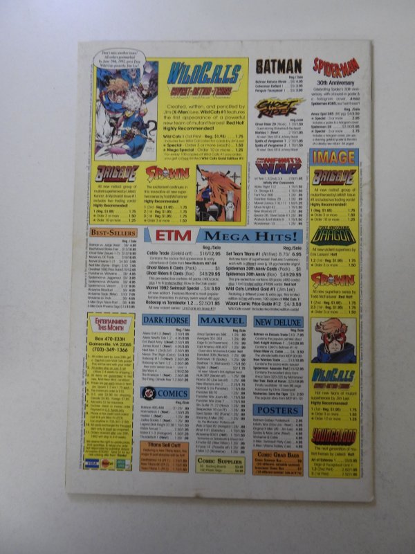 Spawn #1 (1992) Newsstand VF- condition