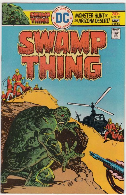 Swamp Thing #22 (Mar-76) NM/NM- High-Grade Swamp Thing