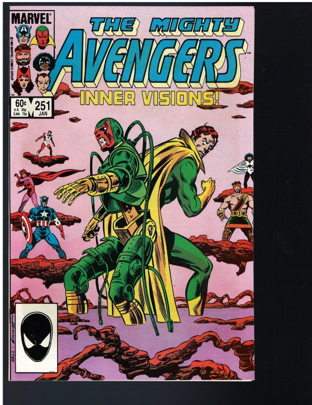 Avengers #251 (Marvel, 1985) NM