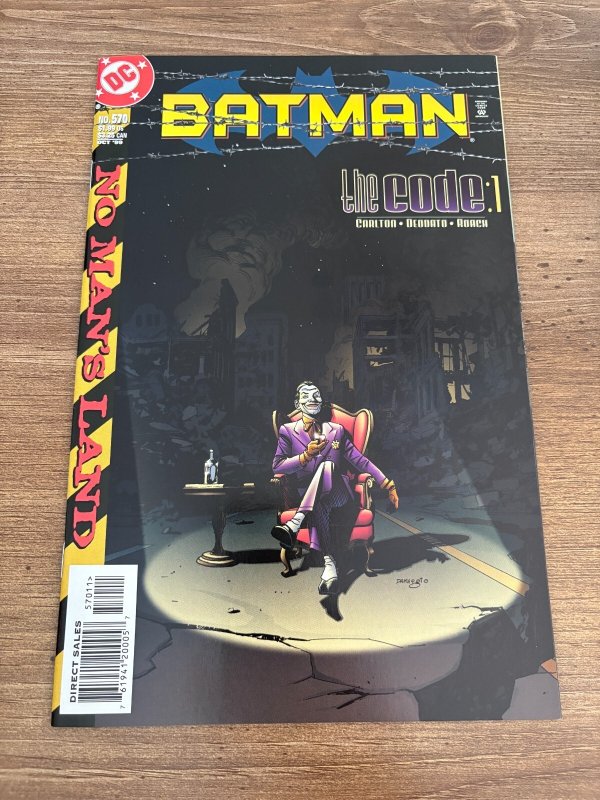 Batman # 570 NM DC Comic Book 1st Print Gotham Robin Joker 20 J457