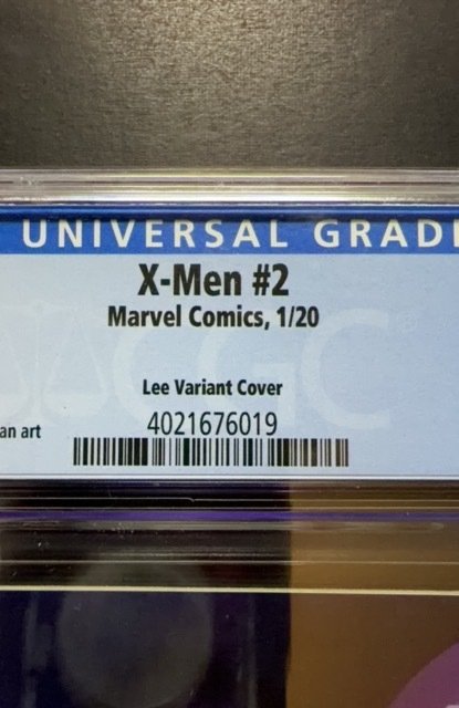 X-Men #2 Lee Cover (2020) CGC 9.8! WHITE PAGES! PSYLOCKE COVER!