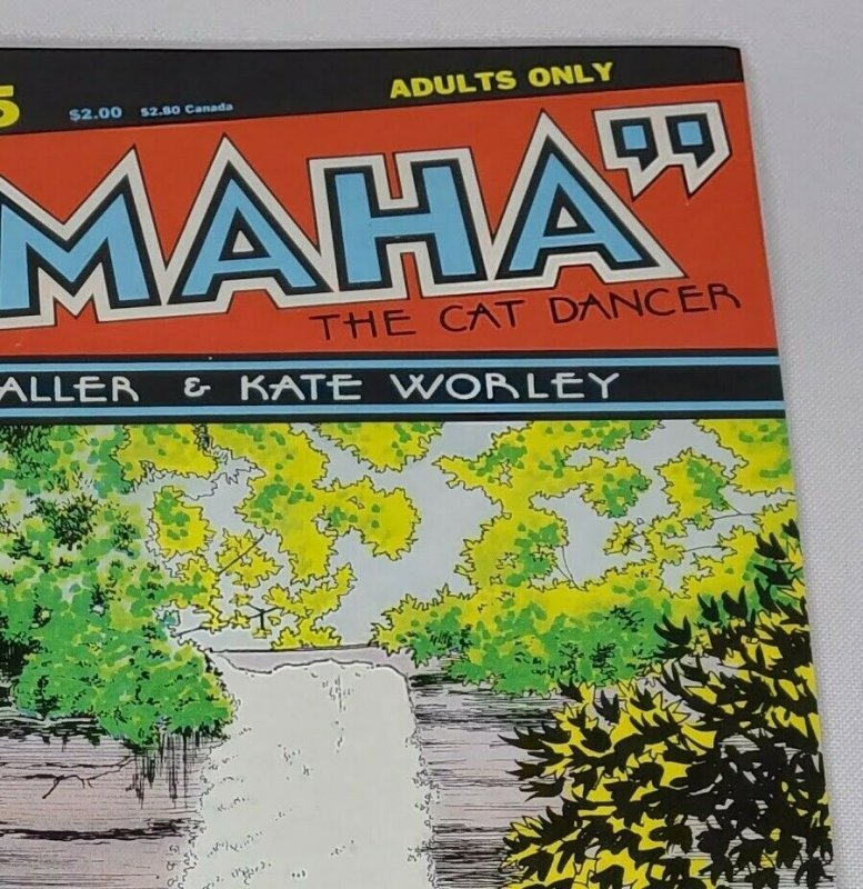 Omaha the Cat Dancer #5 Kitchen Sink 1986 1st Printing VF/NM Waller & Worley