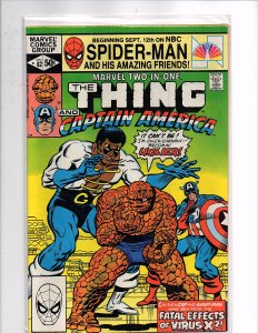 Marvel Comics (1974) Marvel Two-In-One #82 Thing, Captain America, Giant-Man