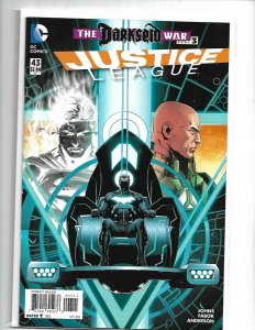 DC COMICS JUSTICE LEAGUE #43 THE DARKSEID WAR PART 3 1ST PRINTING nw104