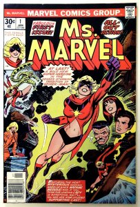 Ms Marvel #1 (1977) PRIME KEY! 1st CLASSIC SUIT! VF/NM Nice!