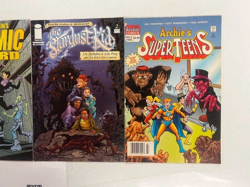 4 Indie Comics The Stardust Kid# 2+Comic Guard# 4 C23 # 7+Superteen# 3 59 JS47