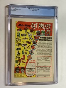 Detective Comics 440 Cgc 9.8 Ow/w Pages 100 Pages Batman Dc Comics RARE!