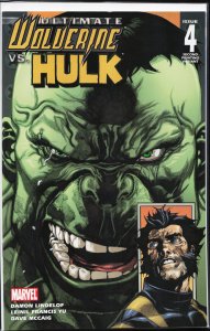 Ultimate Wolverine vs. Hulk #4 Second Print Cover (2009) Wolverine