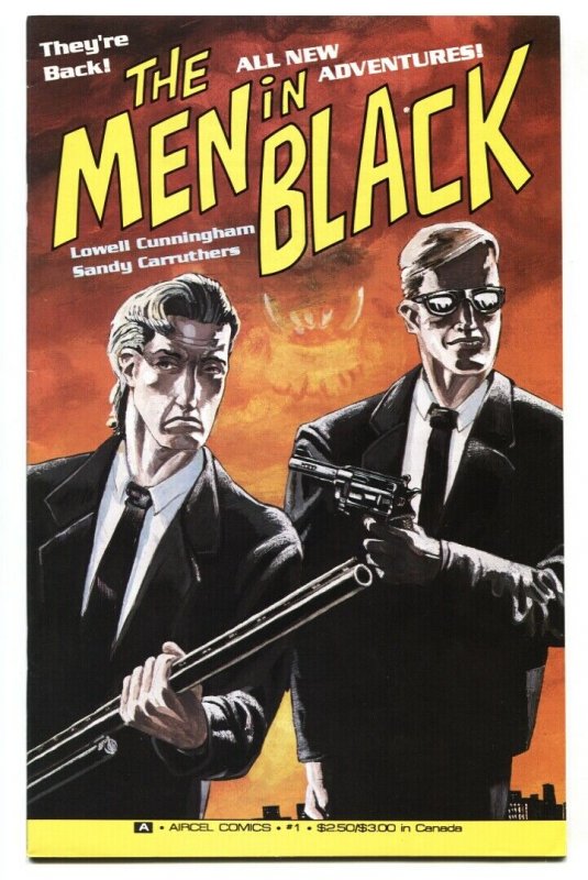 MEN IN BLACK Book II #1-comic book 1991-AIRCEL-1ST ISSUE VF/NM