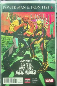 Power Man & Iron Fist #6-9 (Jul-Oct 2016, Marvel) - 4 comics - Near Mint