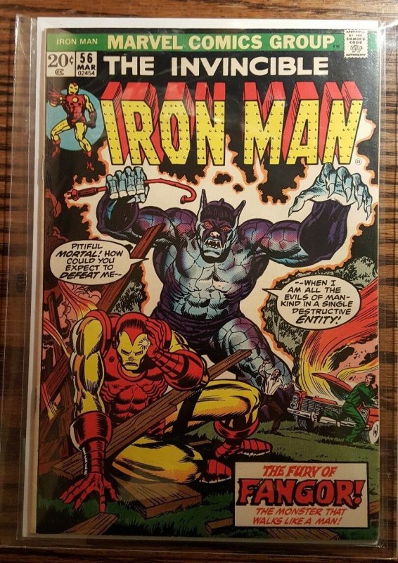 Iron Man #56 Marvel 1973 FN- 5.5 1st Rasputin