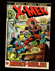 THE X-MEN #78 (7.0) THE MENACE OF MERLIN!  